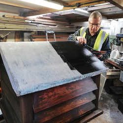 Pumphouse ventilation box refurb Nov 2025